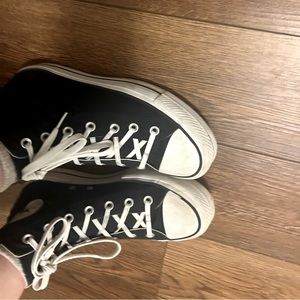 Converse platform shoes